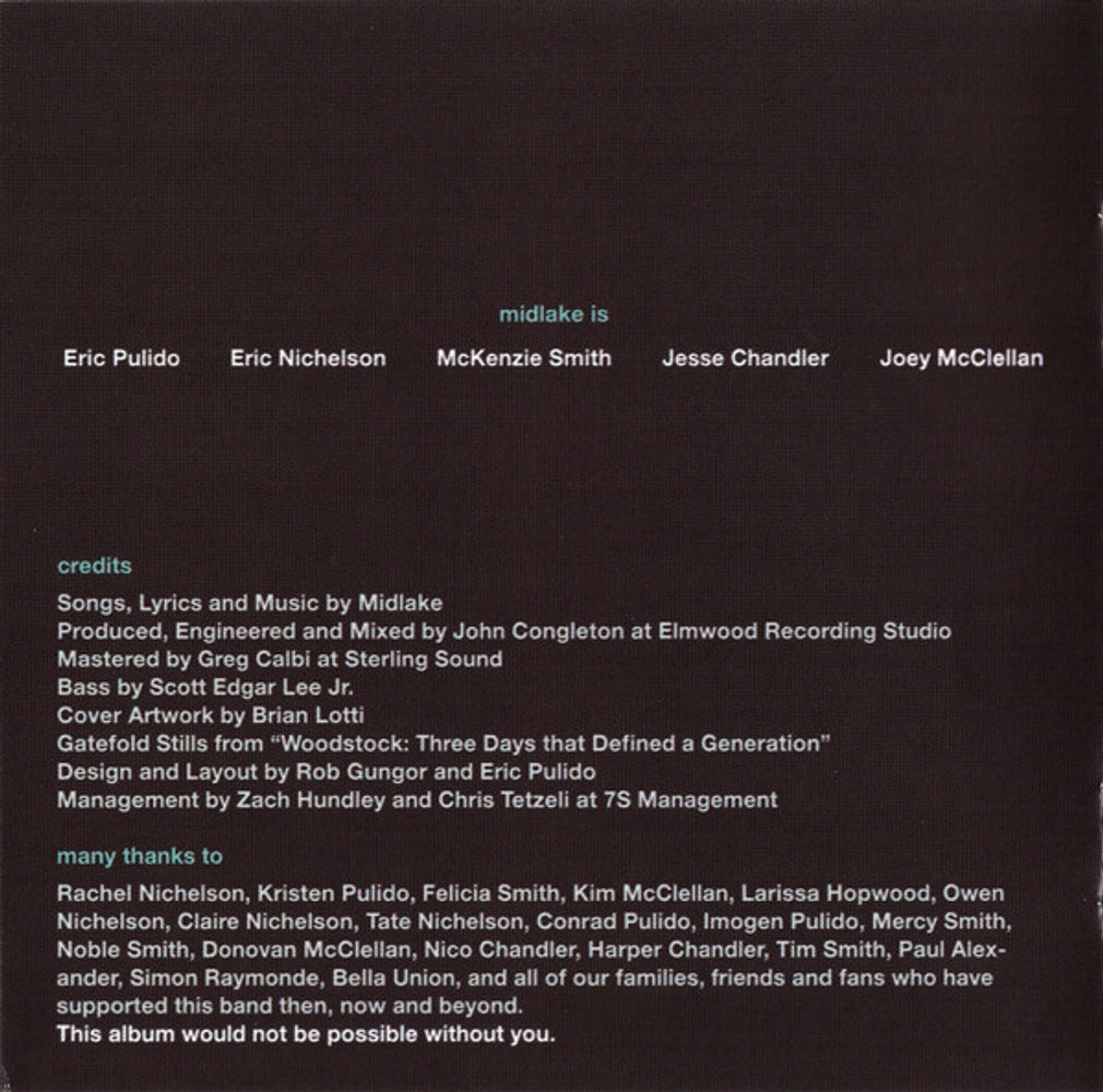 Image 7: Midlake – For The Sake Of Bethel Woods CD | Relix