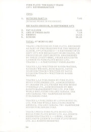 Image 7: Pink Floyd – 1971 Reverber/Ation (Box Set CD) CD | Relix