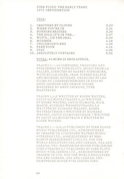 Image 7: Pink Floyd – 1972 Obfusc/Ation (Box Set 2-CD) CD | Relix