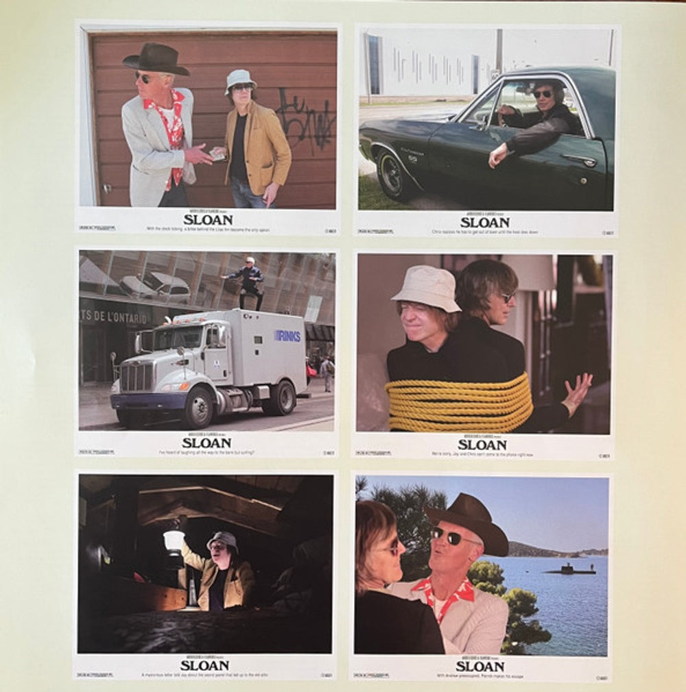 Image 7: Sloan – Based On The Best Seller (Clear, Gol LP Vinyl) Vinyl LP | Relix