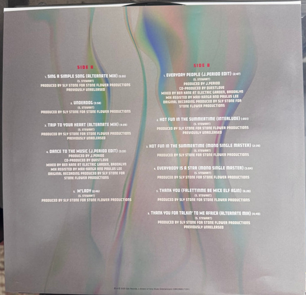 Image 7: Sly & Family Stone – Sly Lives (Aka The Burden Of Black Genius) - O.S.T Vinyl LP | Relix