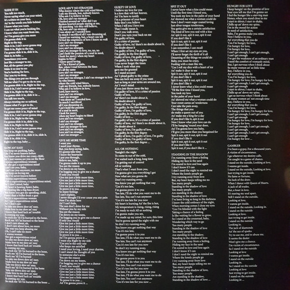 Image 7: Whitesnake – Slide It In (35th Anniversary Remix LP Vinyl) Vinyl LP | Relix