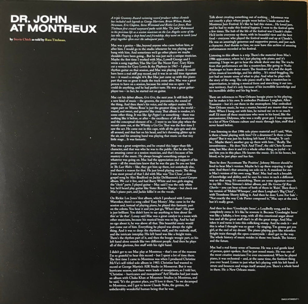 Image 8: Dr. John – Dr. John: The Montreux Years (Gate, 180 Gram LP Vinyl) Vinyl LP | Relix