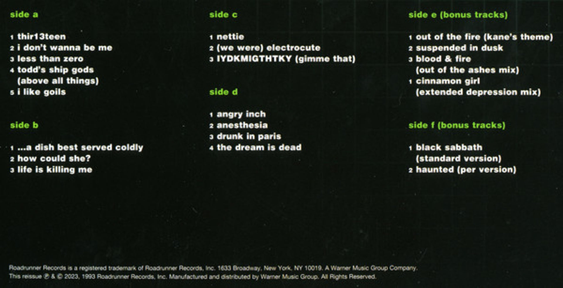 Image 8: Type O Negative – Life Is Killing Me: 20th Anniversary Edition (3-LP Vinyl) Vinyl LP | Relix