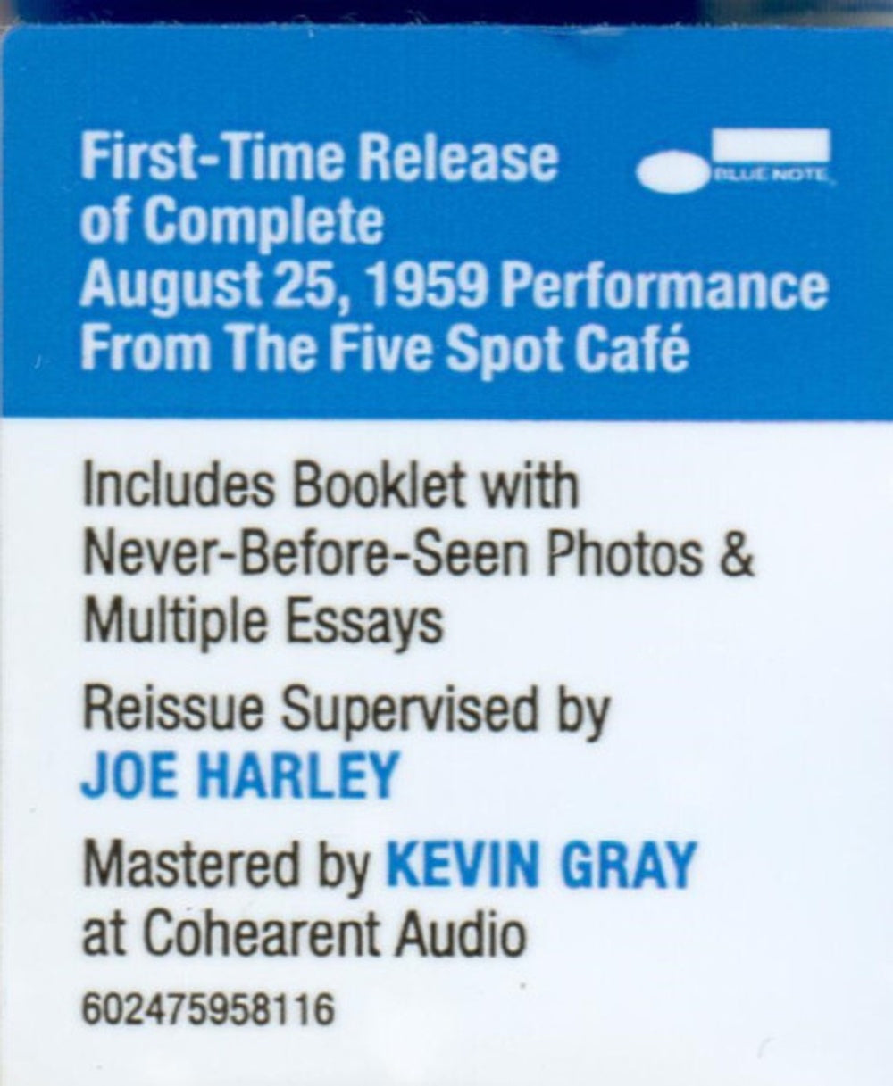 Image 9: Kenny Burrell  / Blakey,Art – On View At The Five Spot Cafe: Complete Masters CD | Relix