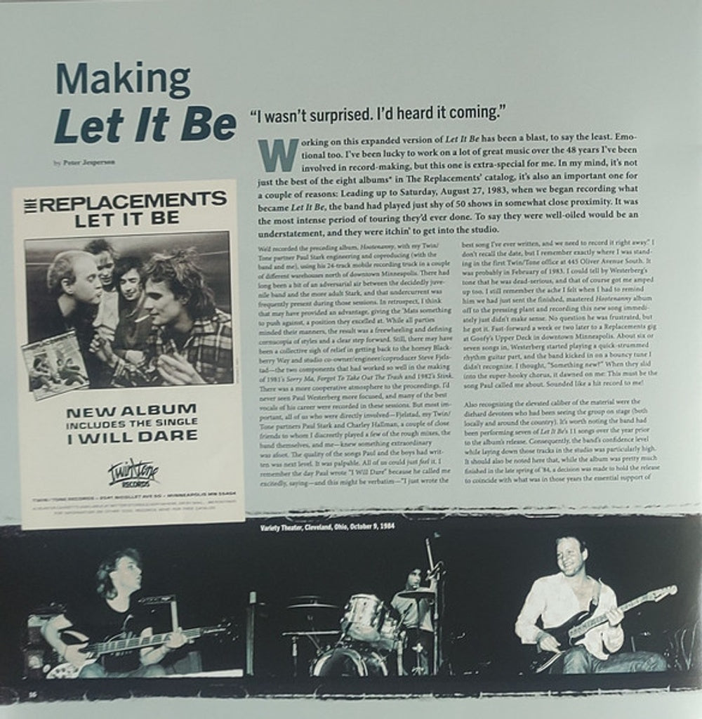 Image 9: The Replacements – Let It Be - (Deluxe Edition LP Vinyl) Vinyl LP | Relix