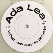 Image: Ada Lea – What We Say In Private Vinyl LP | Relix