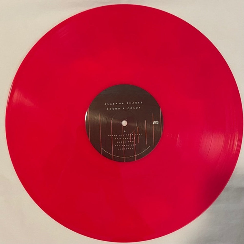 Image: Alabama Shakes – Sound & Color: Deluxe Edition (Red/Black/Pink Mixed Color-in-Color LP Vinyl) Vinyl LP | Relix