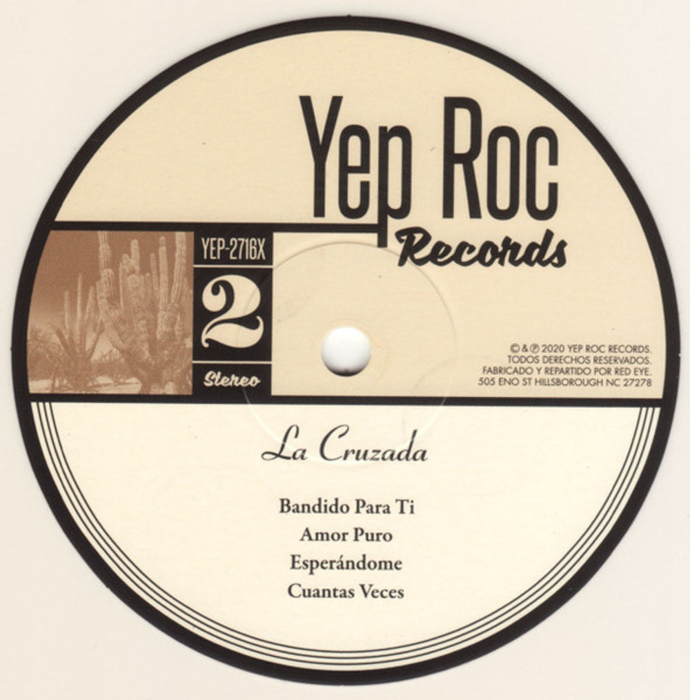 Image: Alejandro Escovedo – La Cruzada (Bone White LP Vinyl) Vinyl LP | Relix