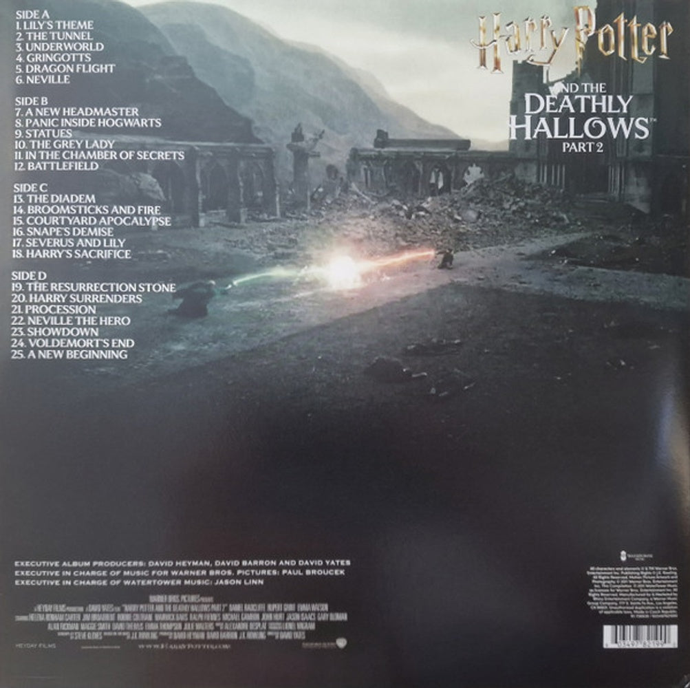 Image: Alexandre Desplat – Harry Potter and the Deathly Hallows, Pt. 2 (Original Soundtrack LP Vinyl) Vinyl LP | Relix
