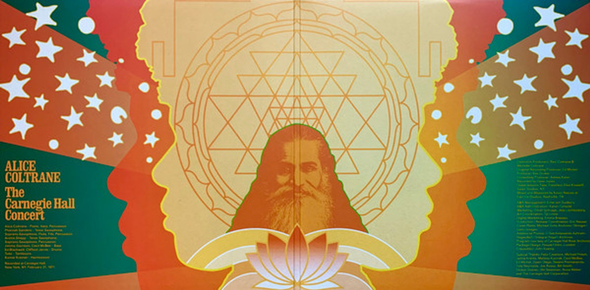 Image: Alice Coltrane – Carnegie Hall Concert Vinyl LP | Relix