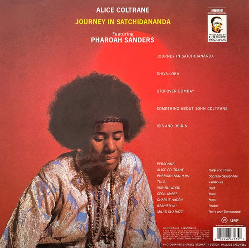 Image: Alice Coltrane – Journey In Satchidananda (Verve Acoustic Sounds LP Vinyl) Vinyl LP | Relix