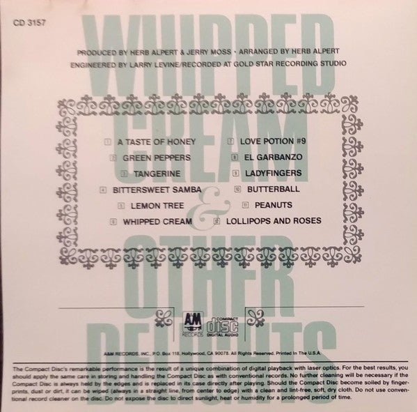 Image: Allen Toussaint – Whipped Cream & Other Delights (7" Vinyl) Vinyl LP | Relix