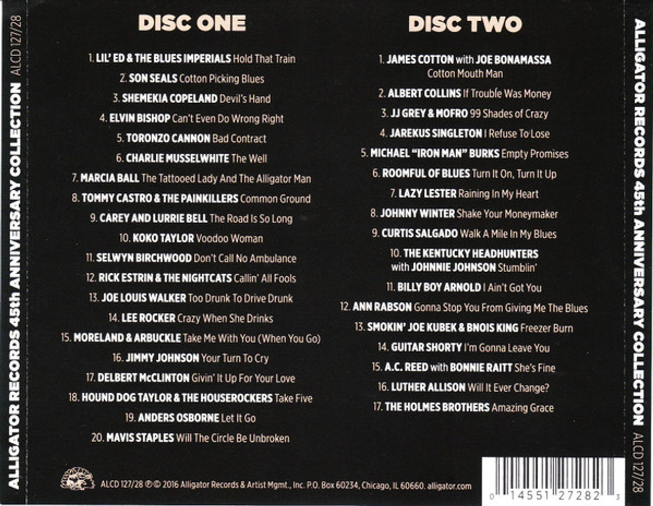 Image: Alligator Records 45th Anniversary Collection / Va – Alligator Records 45th Anniversary Collection CD | Relix