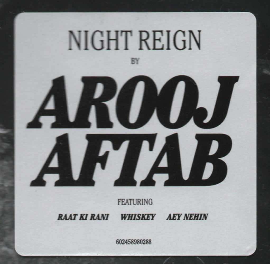 Image: Arooj Aftab – Night Reign CD | Relix