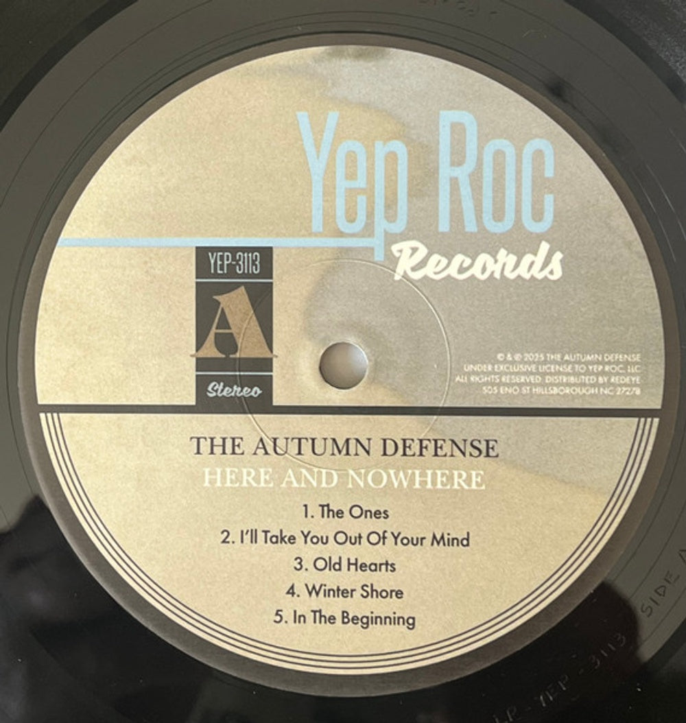 Image: Autumn Defense – Here And Nowhere (Gate, Download Included LP Vinyl) Vinyl LP | Relix
