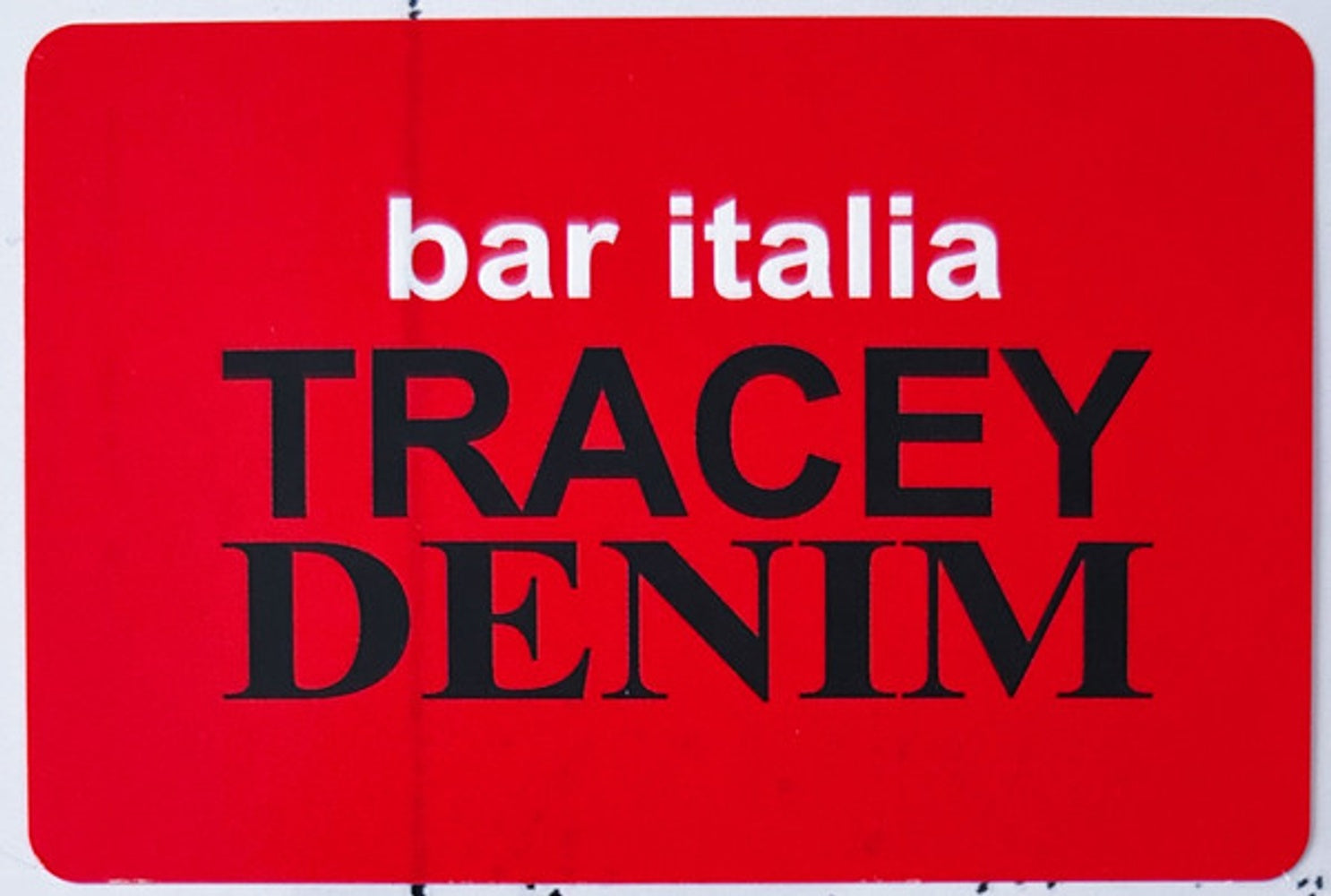 Image: Bar Italia – Tracey Denim Vinyl LP | Relix