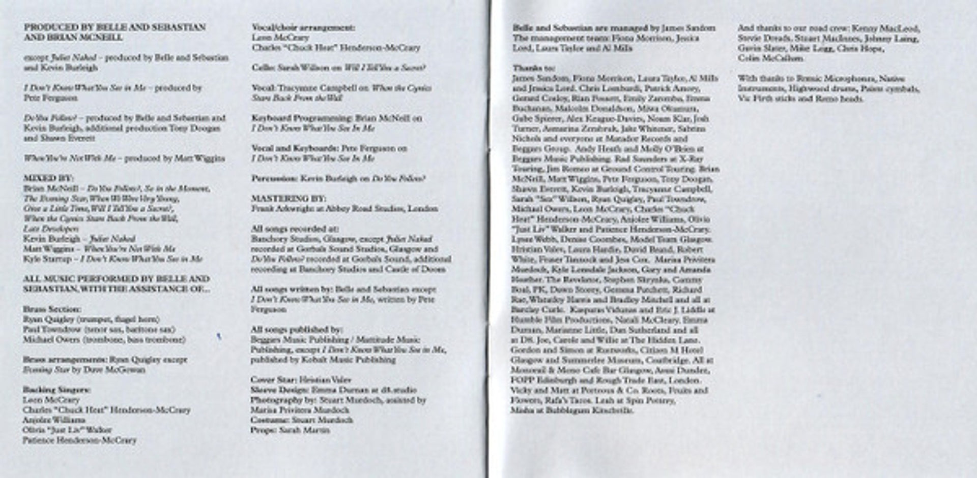 Image: Belle And Sebastian – Late Developers CD | Relix
