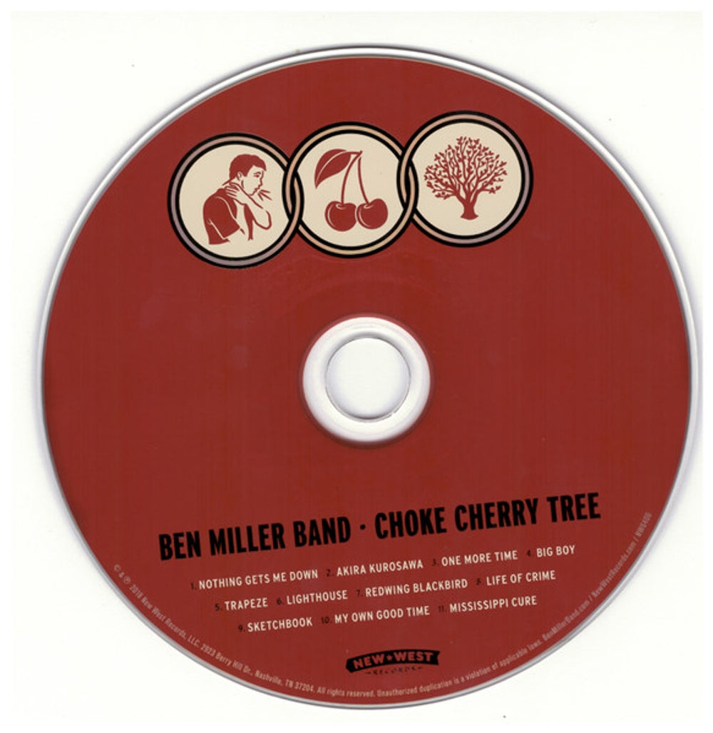 Image: Ben Miller Band – Choke Cherry Tree CD | Relix