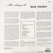Image: Billie Holiday – All Or Nothing At All (180 Gram LP Vinyl) Vinyl LP | Relix