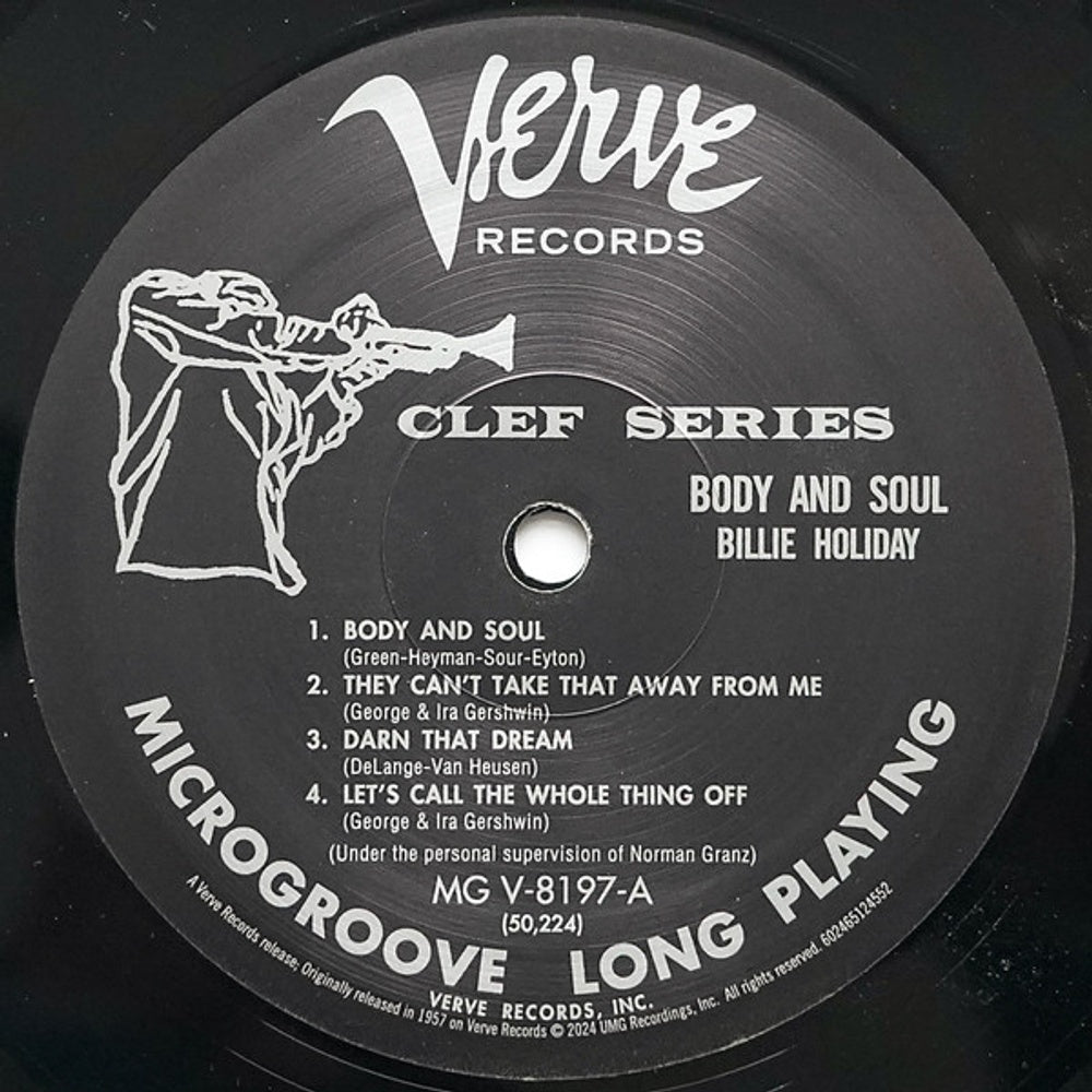 Image: Billie Holiday – Body And Soul (Verve Acoustic Sounds Series LP Vinyl) Vinyl LP | Relix