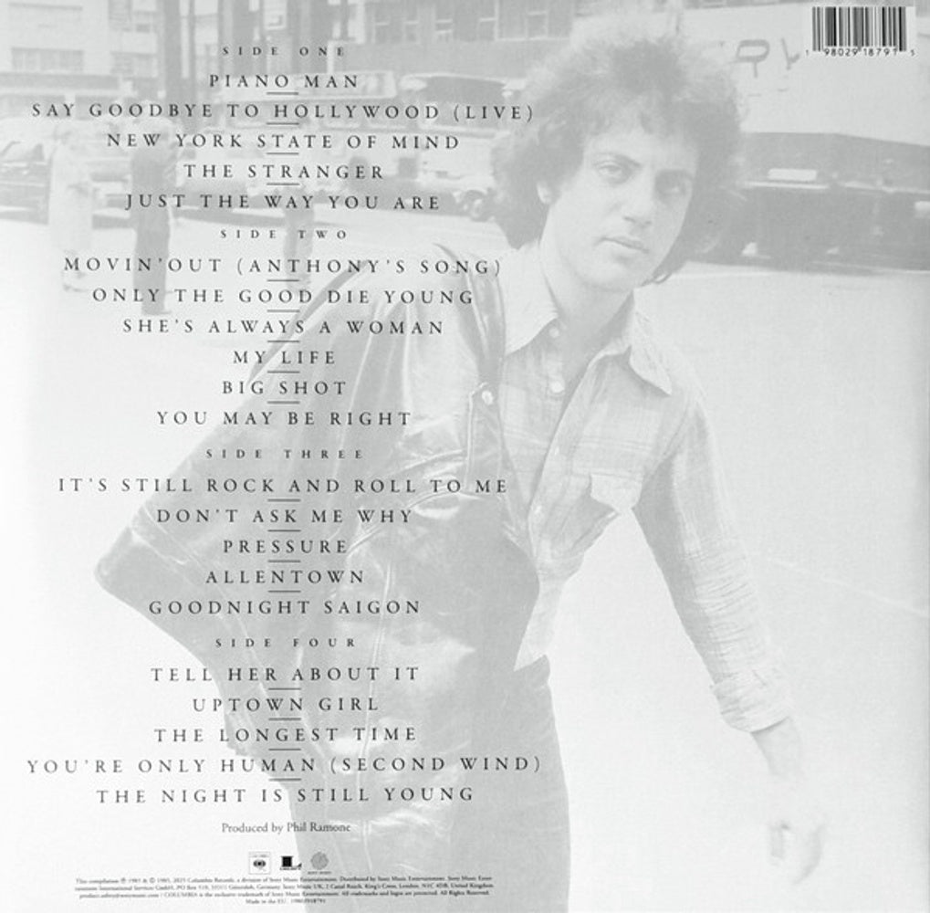 Image: Billy Joel – Greatest Hits Volume I & II Vinyl LP | Relix