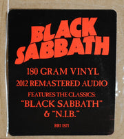 Image: Black Sabbath – Black Sabbath (180 Gram Limited Edition LP Vinyl) Vinyl LP | Relix
