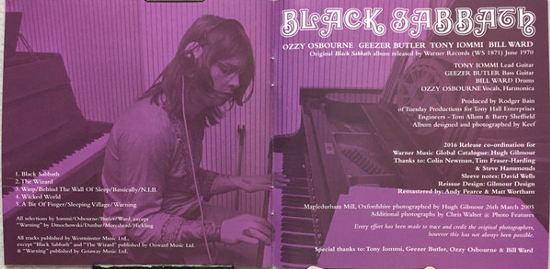 Image: Black Sabbath – Black Sabbath (Remastered CD) CD | Relix