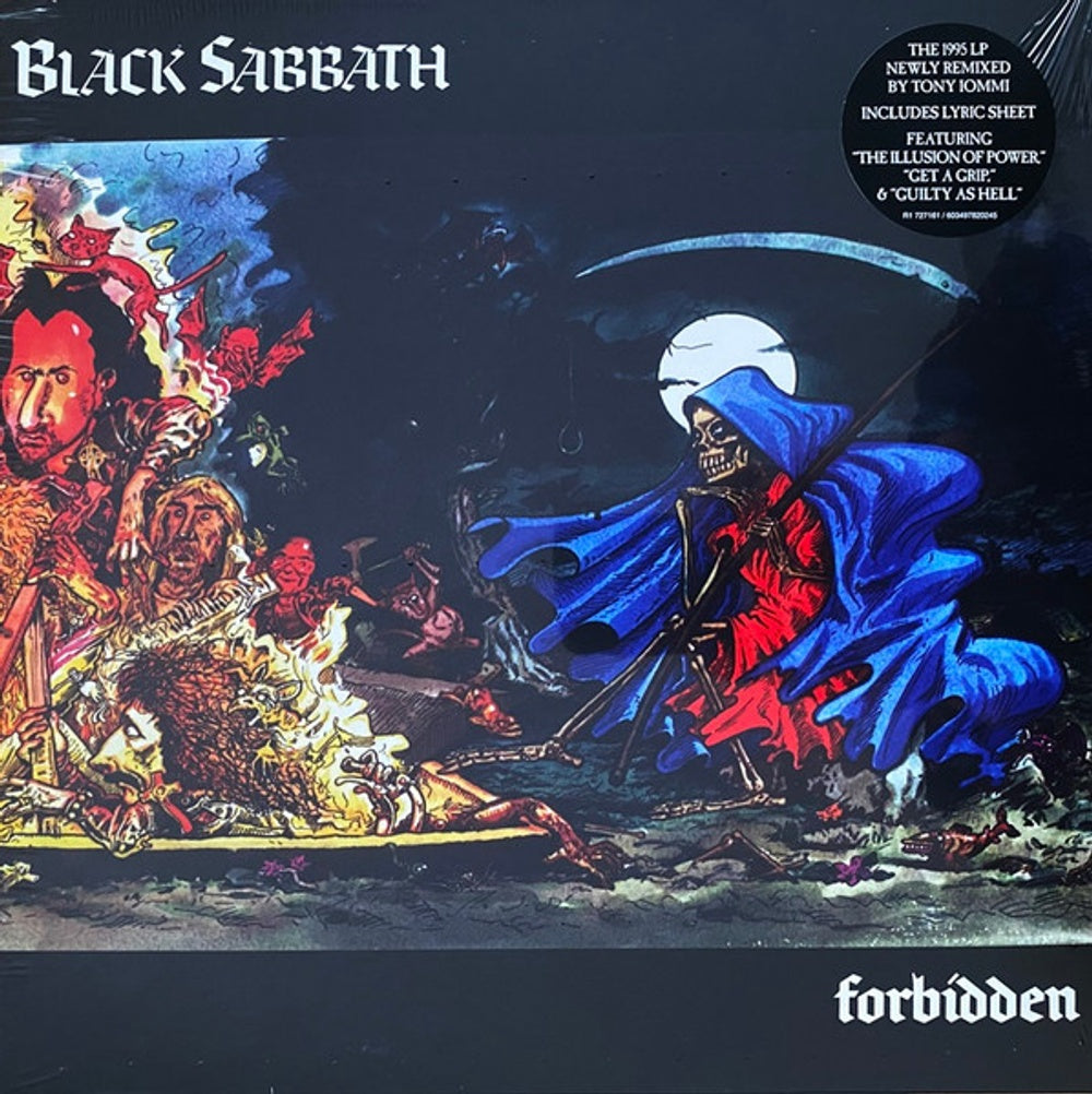 Image: Black Sabbath – Forbidden (2024 Tony Iommi Remix LP Vinyl) Vinyl LP | Relix