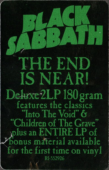 Image: Black Sabbath – Master Of Reality: Deluxe Edition (2-LP Vinyl) Vinyl LP | Relix