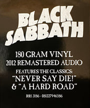 Image: Black Sabbath – Never Say Die! (180 Gram Limited Edition LP Vinyl) Vinyl LP | Relix