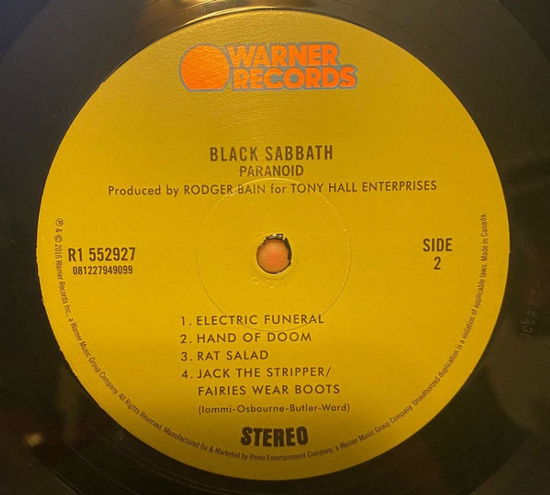Image: Black Sabbath – Paranoid: Deluxe Edition (2-LP Vinyl) Vinyl LP | Relix