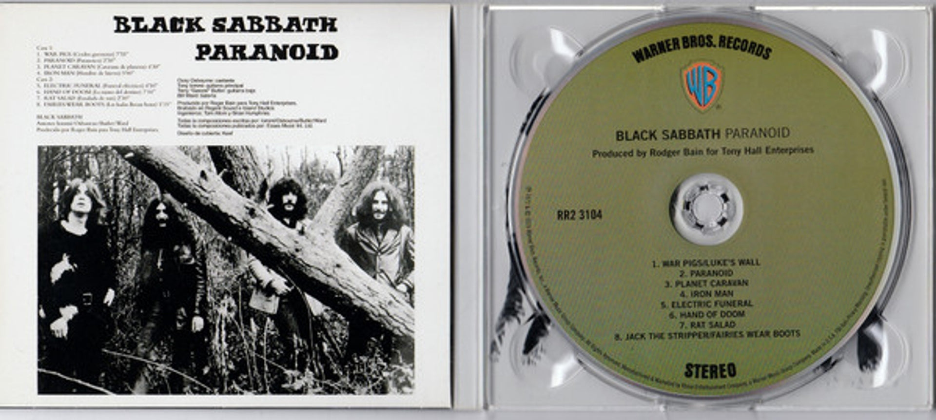 Image: Black Sabbath – Paranoid (Remastered CD) CD | Relix