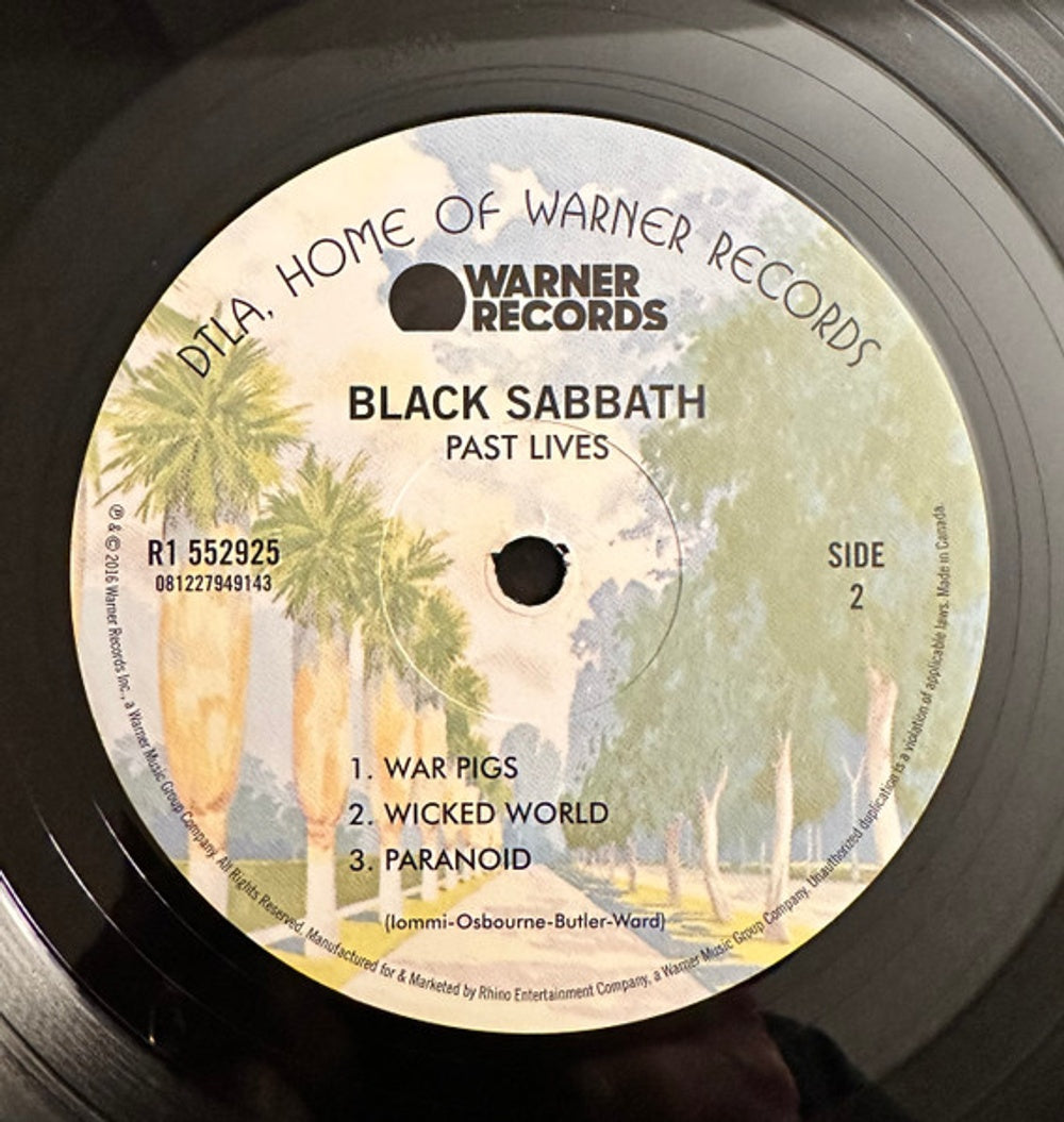 Image: Black Sabbath – Past Lives: Deluxe Edition (2-LP Vinyl) Vinyl LP | Relix