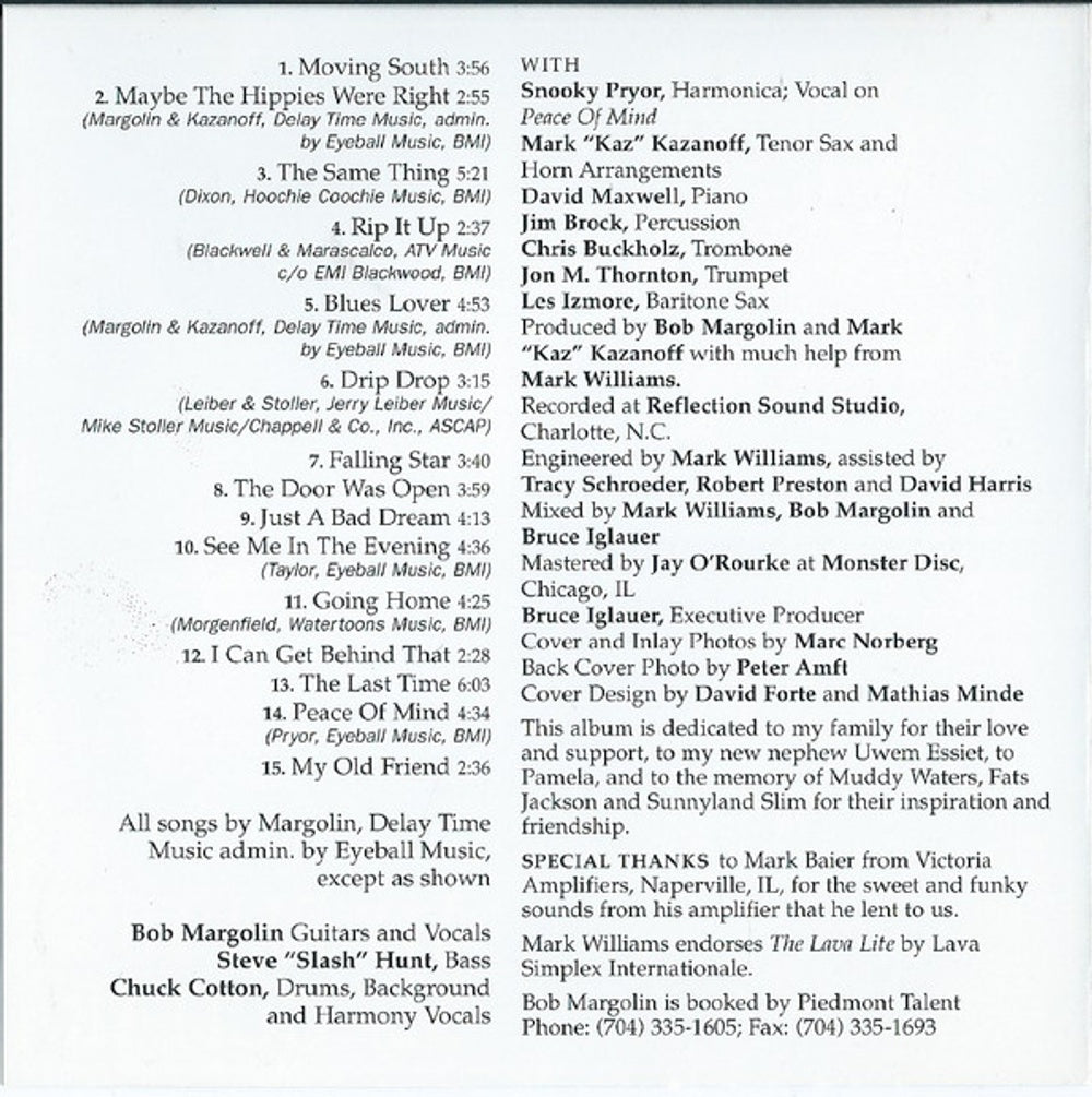 Image: Bob Margolin – My Blues & My Guitar CD | Relix