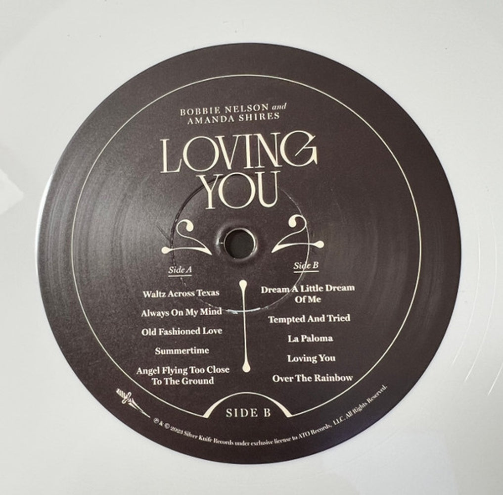 Image: Bobbie Nelson & Amanda Shires – Loving You (Opaque White LP Vinyl) Vinyl LP | Relix