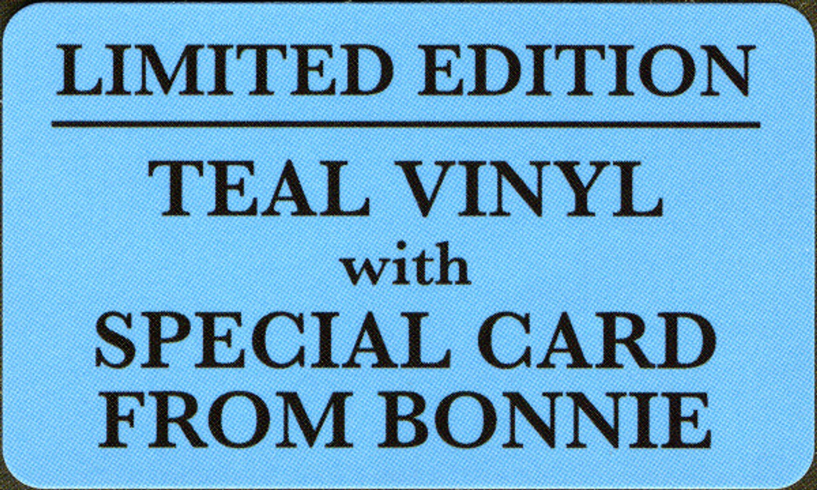 Image: Bonnie Raitt – Just Like That... Vinyl LP | Relix