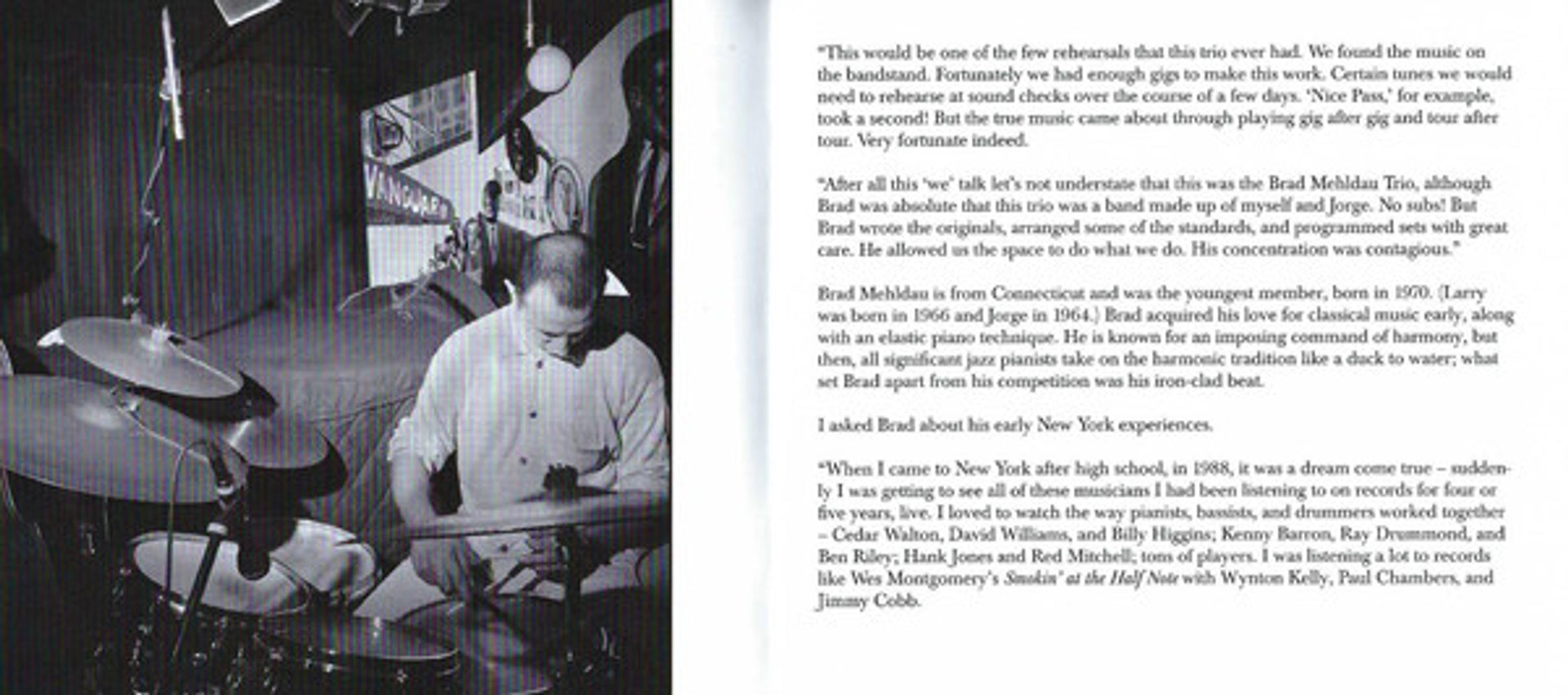 Image: Brad Mehldau – Vol. 4-Back At The Vanguard (Import CD) CD | Relix