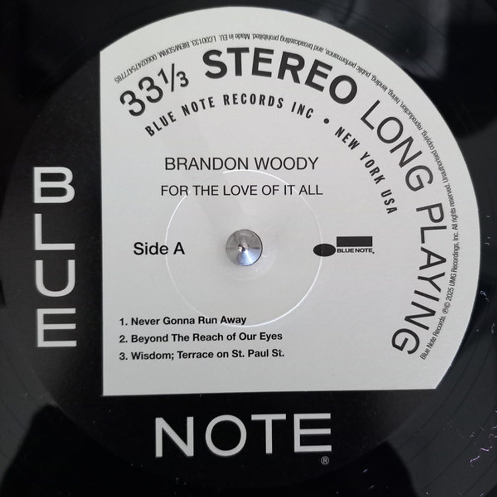 Image: Brandon Woody – For The Love Of It All (180 Gram LP Vinyl) Vinyl LP | Relix
