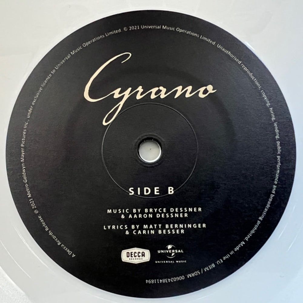Image: Bryce Dessner  / Dessner,Aaron – Cyrano - O.S.T. Vinyl LP | Relix