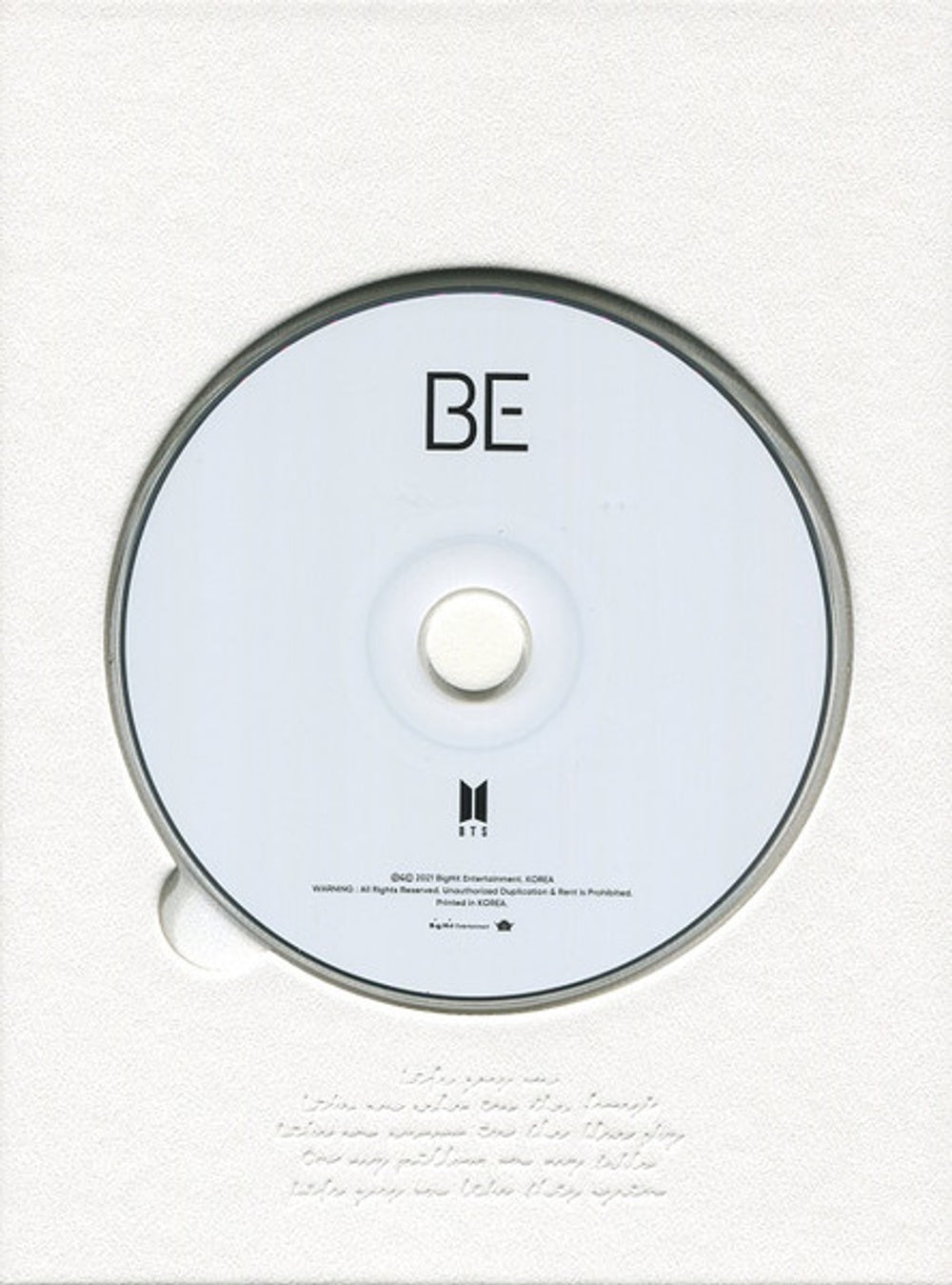 Image: BTS – Be (Essential Edition CD) CD | Relix