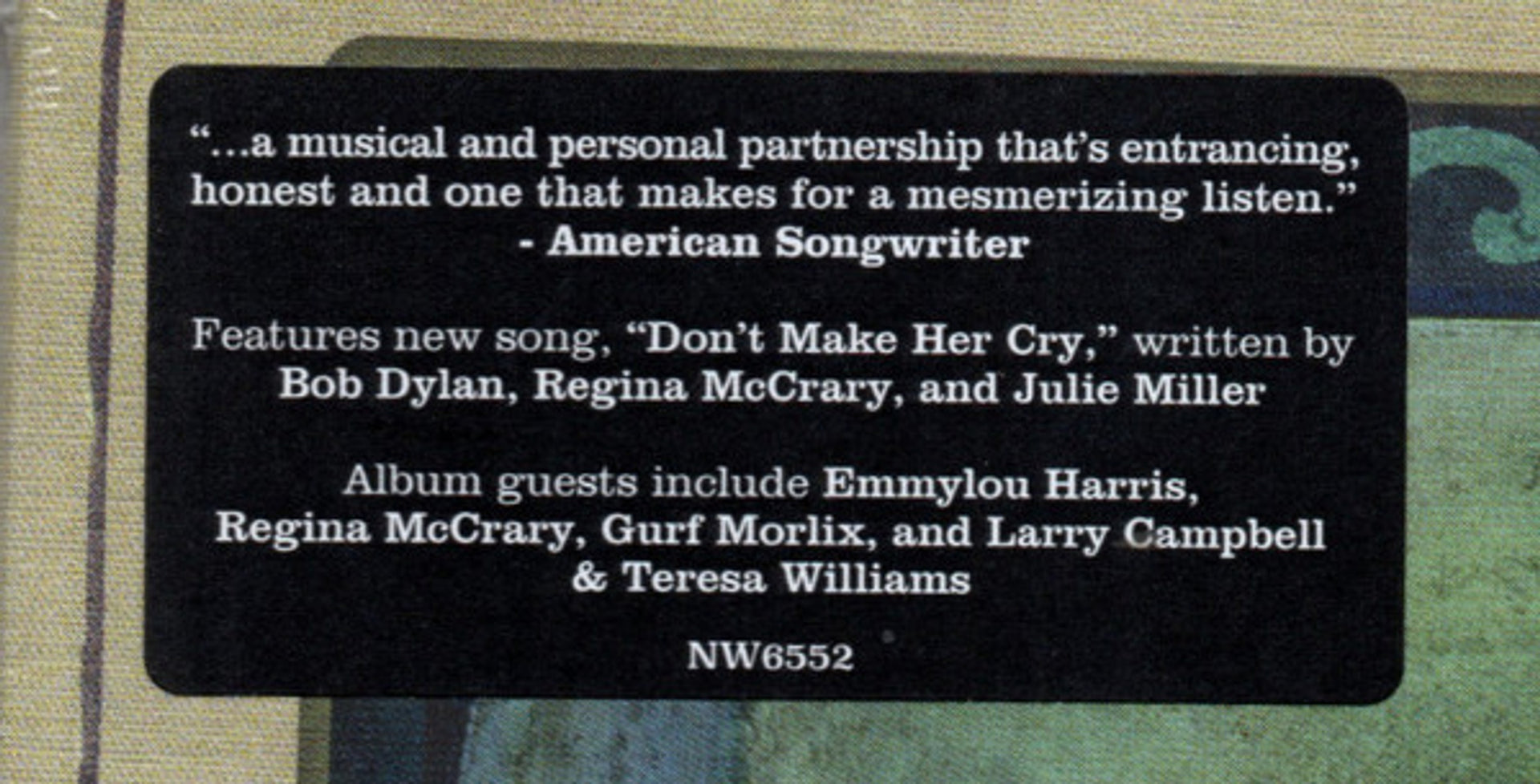 Image: Buddy & Julie Miller – In The Throes CD | Relix