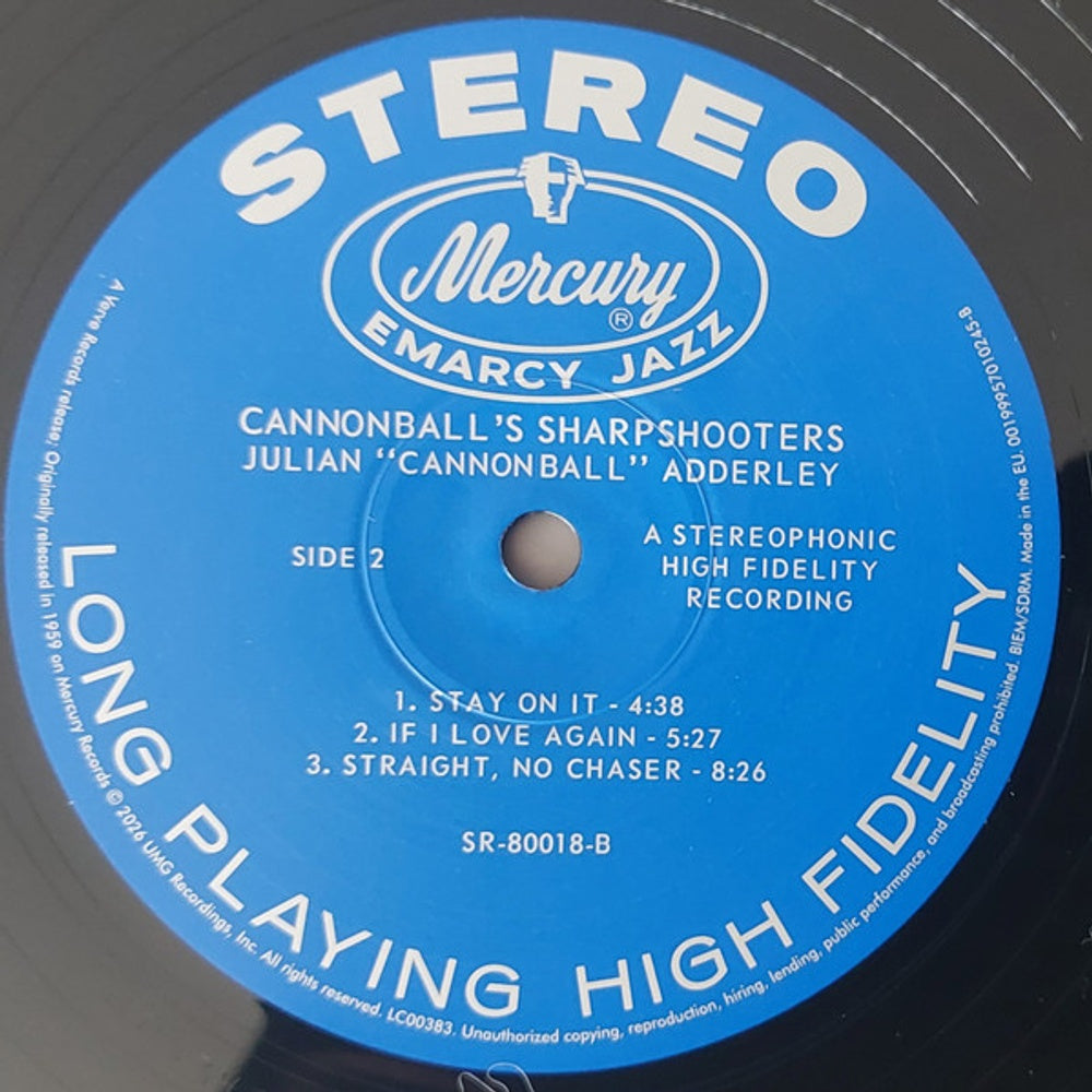Image: Cannonball Adderley – Cannonball's Sharpshooters (Verve Vault Series LP Vinyl) Vinyl LP | Relix