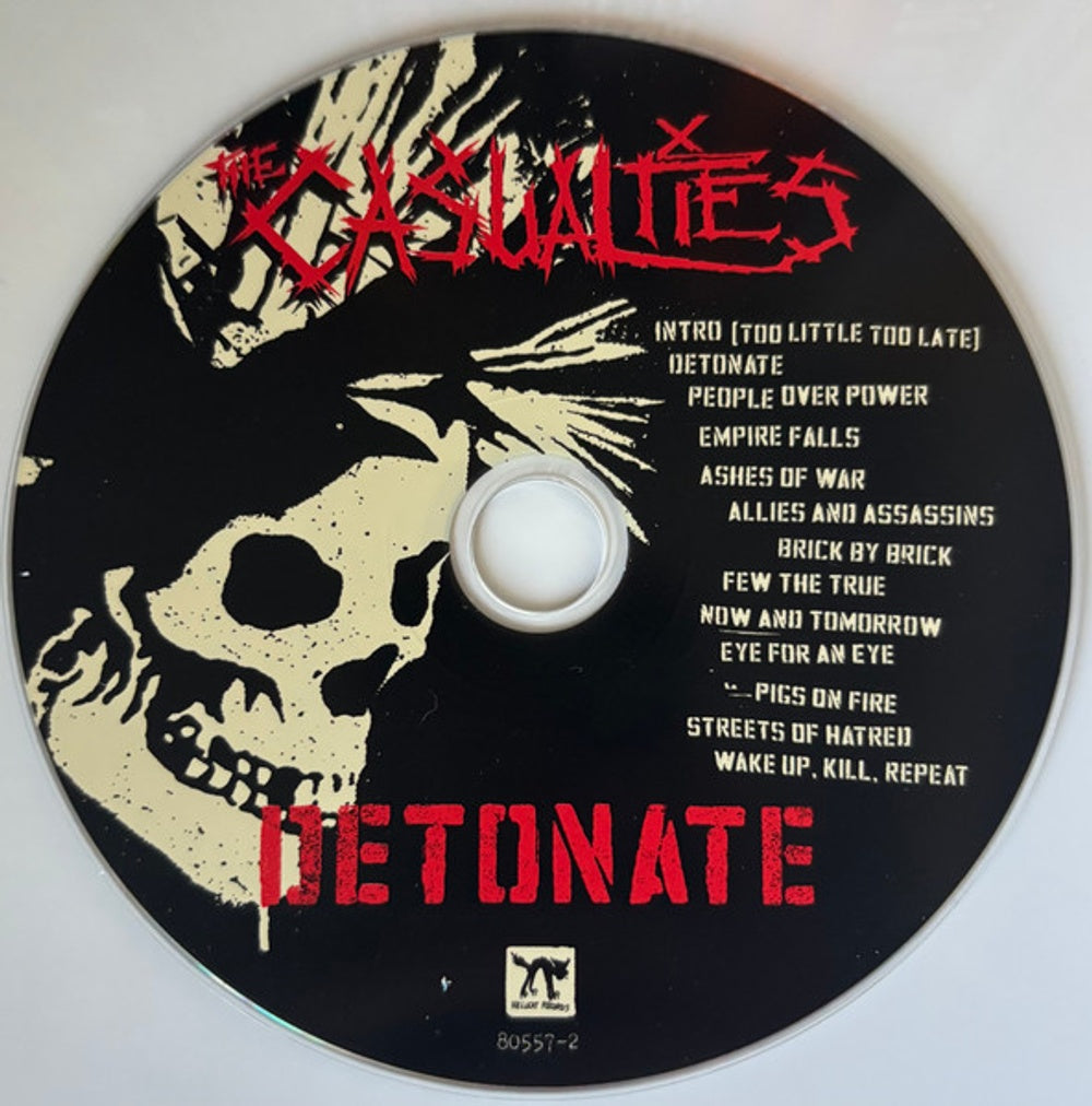 Image: Casualties – Detonate CD | Relix