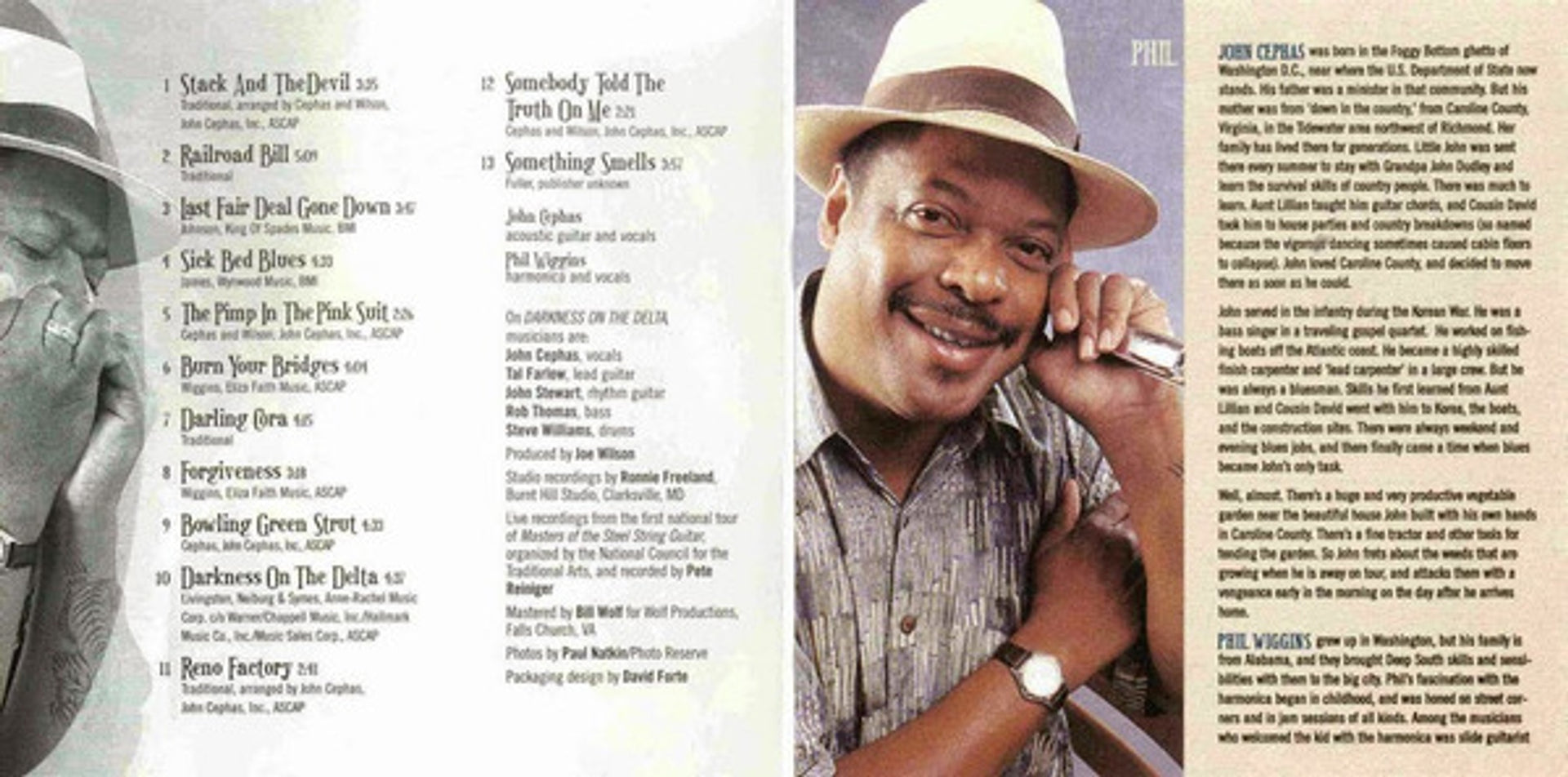 Image: Cephas & Wiggins – Somebody Told the Truth CD | Relix