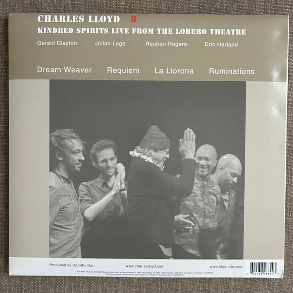 Image: Charles Lloyd – 8: Kindred Spirits (Live From The Lobero 2-LP Vinyl) Vinyl LP | Relix