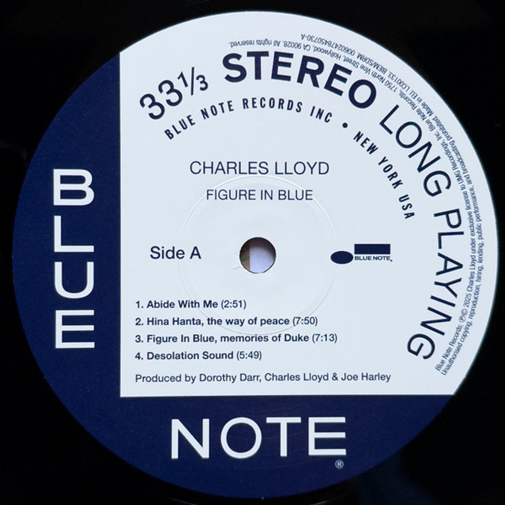 Image: Charles Lloyd – Figure In Blue (180 Gram LP Vinyl) Vinyl LP | Relix