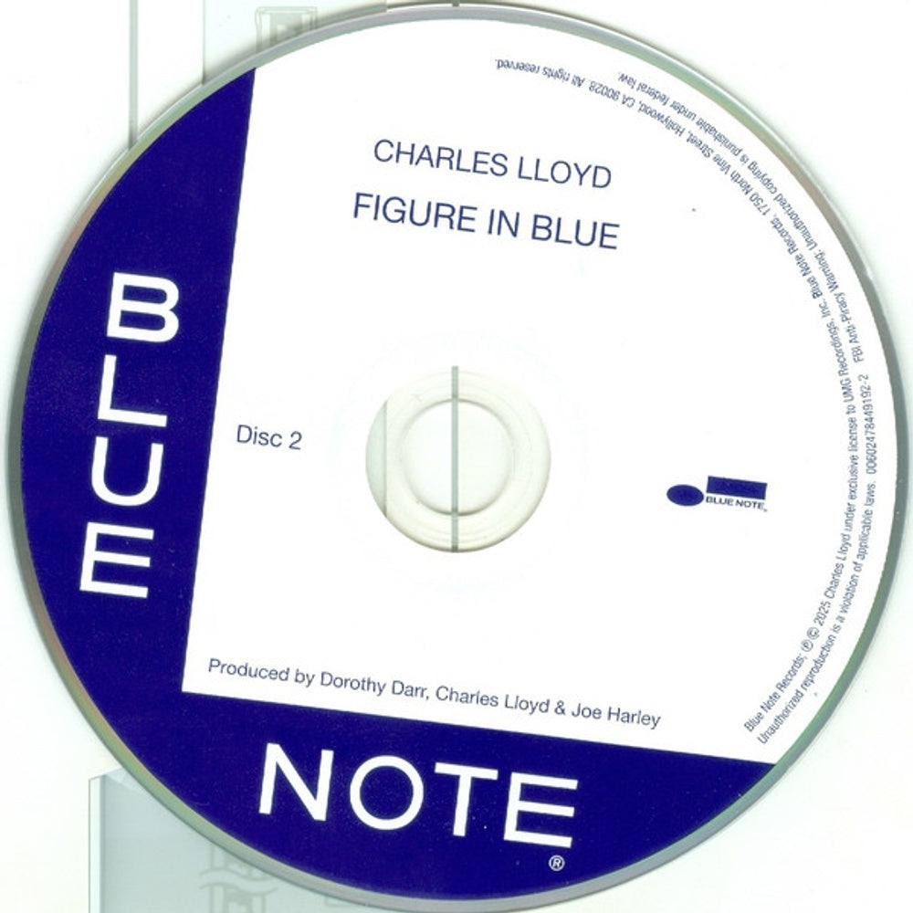 Image: Charles Lloyd – Figure In Blue CD | Relix