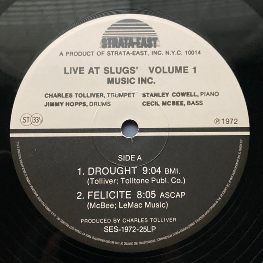 Image: Charles Tolliver – Live At Slugs' Volume I & Ii (180 Gram LP Vinyl) Vinyl LP | Relix