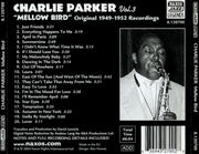 Image: Charlie Parker – Vol. 3-Mellow Bird (Import CD) CD | Relix